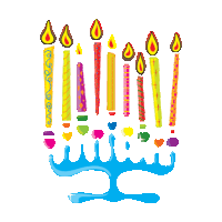 hanukkah STICKER by imoji