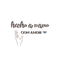 gemassbyeleene handmade hechoamano madewithlove conamor Sticker