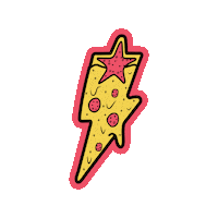 Art Pizza Sticker by Supervek
