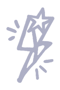 Supervek logo star thunder lightening Sticker