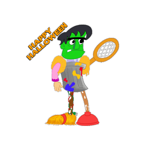 Trick Or Treat Halloween Sticker by Cool School