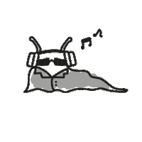 baekheh stupid lazy bug idiot Sticker