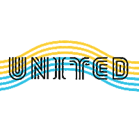 United Wave Sticker by Bad Athletics
