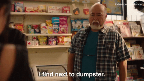 Paul Sun-Hyung Lee Garbage GIF by Kim's Convenience