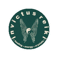 invictusreiki energy spirituality chakra andreas Sticker