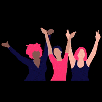 ladychangemakers women girl power women empowerment galentines GIF