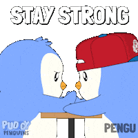 You Can Do It Good Luck Sticker by Pudgy Penguins