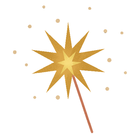 Christmas Sparkle Sticker by PAPEL DE LETRAS