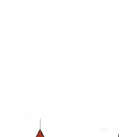 Rocket Ship Illustration Sticker by TASCH