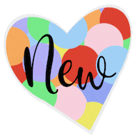 New Heart Sticker