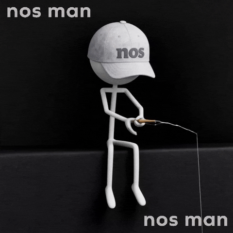 Chilling Little Man GIF by NOS-Studio