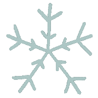 KatieCannonDesigns snow winter weather katie cannon Sticker