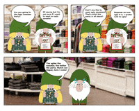 Christmas Shopping GIF