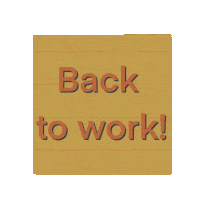 Working Back To School Sticker