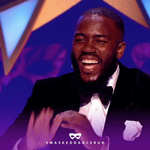 Happy Man GIF by The Masked Singer UK & The Masked Dancer UK
