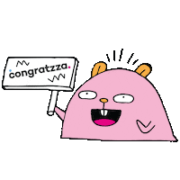 Congrats Sticker by Yezza