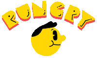 Hungry Pac Man Sticker by Matt Joyce