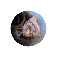 ismaverde city chile planet photoshop Sticker