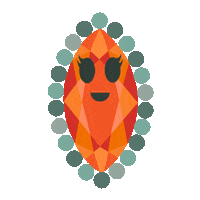 beautygems_official luxury jewelry diamond pearl Sticker