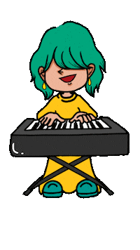 音楽 バンド Sticker by Sheryu39