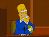 Smelling Episode 7 GIF by The Simpsons