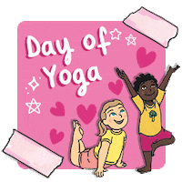 Yoga Calendar Sticker by Twinkl Parents