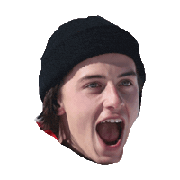excited mark mcmorris Sticker