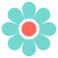 Flower Sticker by BOOKR Kids
