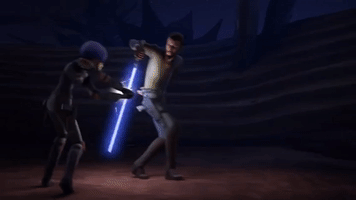 episode 15 trials of the darksaber GIF by Star Wars