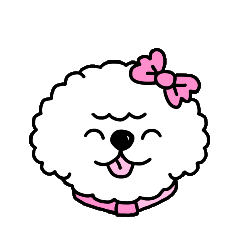 dog smile Sticker by Ivo Adventures