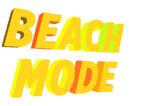 Beach Mode Sticker by AVP Pro Beach Volleyball Tour
