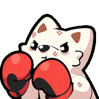 Angry Fight Sticker