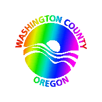 WashCoOregon washington county washcoor washington county oregon washcooregon Sticker