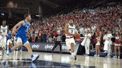 GonzagaBulldogs celebration basketball dunk bench GIF