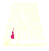 Dark Side Pyrotechnik Sticker by pyroweb