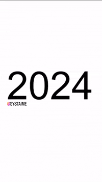 Happy New Year Love GIF by systaime
