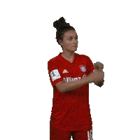 Lina Magull Hello Sticker by FC Bayern Women
