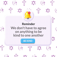 Be Kind Israel Sticker by GIF Peace a Chance
