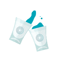 Party Cheers Sticker by OVO Vodka