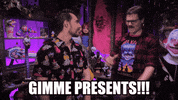 Outer Space Christmas GIF by Dead Meat James