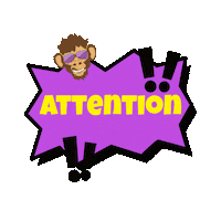 post monkey Sticker by turnupmonkey