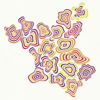 Relaxing Modern Art GIF by Joe Winograd