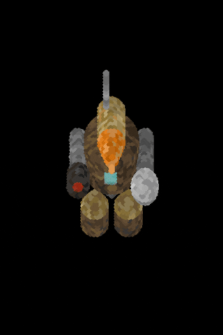 omarsaurio giphyupload robot python voxel GIF