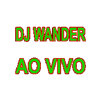 wandesound mixando ao vivo agora no ar flash backs as melhores do passado Sticker