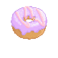 lid8bit anime food pixel cool Sticker