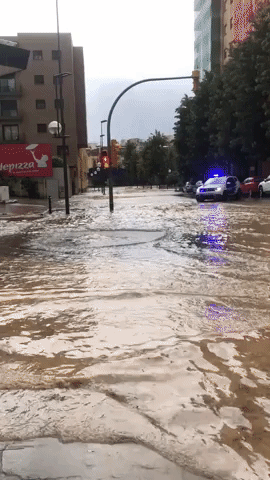 Heavy Rain Brings Flooding to Catalonia