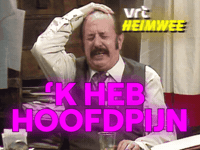 Hoofdpijn Tv1 GIF by VRT Heimwee