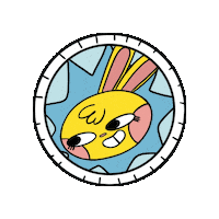 Bunny Uglyaf Sticker by SadBun Co.