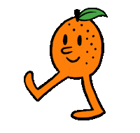 DandelionScot food orange plants dandelion Sticker
