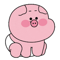 handeongi angry eyes bad pig Sticker